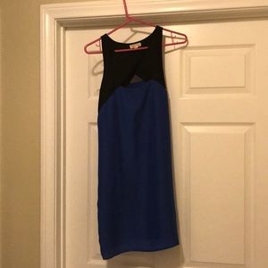 Blue/black cocktail dress (brand new)